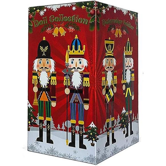 Nutcracker Figures, Christmas Decor Figurine Collection, 12 inch (4 Piece) - Picture 8 of 8